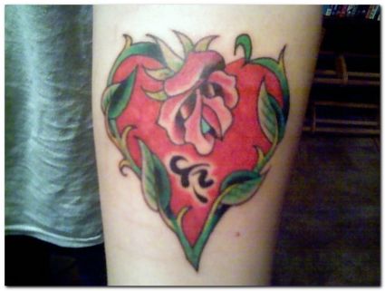 Tattoo Of Love Heart